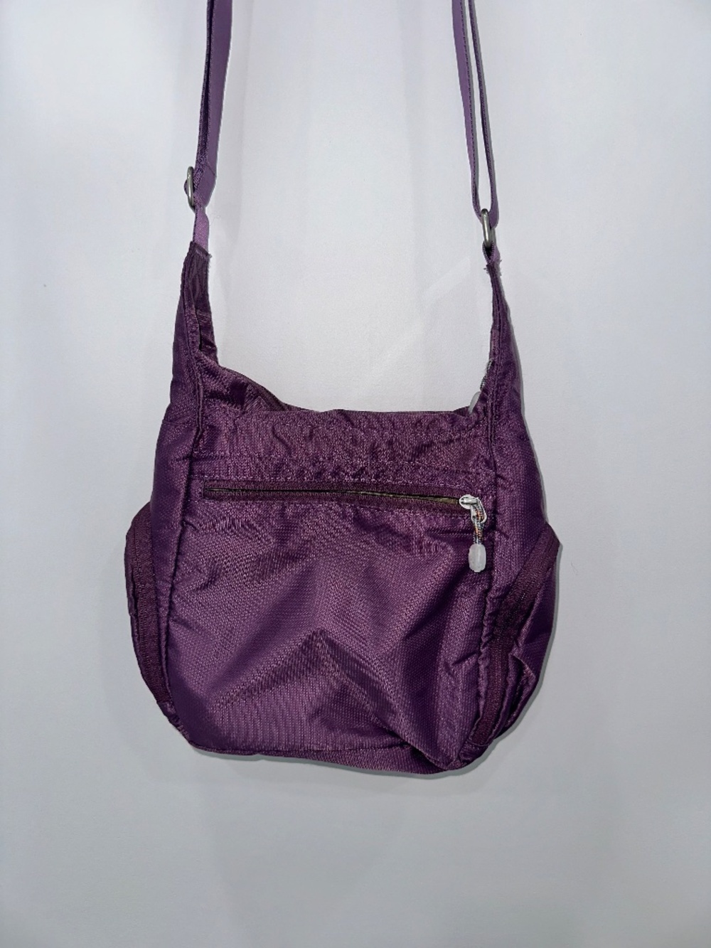 eBags Crossbody/Shoulder Bag in Eggplant Purple - Picture 3 of 8